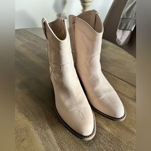 Free People Vegan Ranch Boot Blush Woman’s 7.5